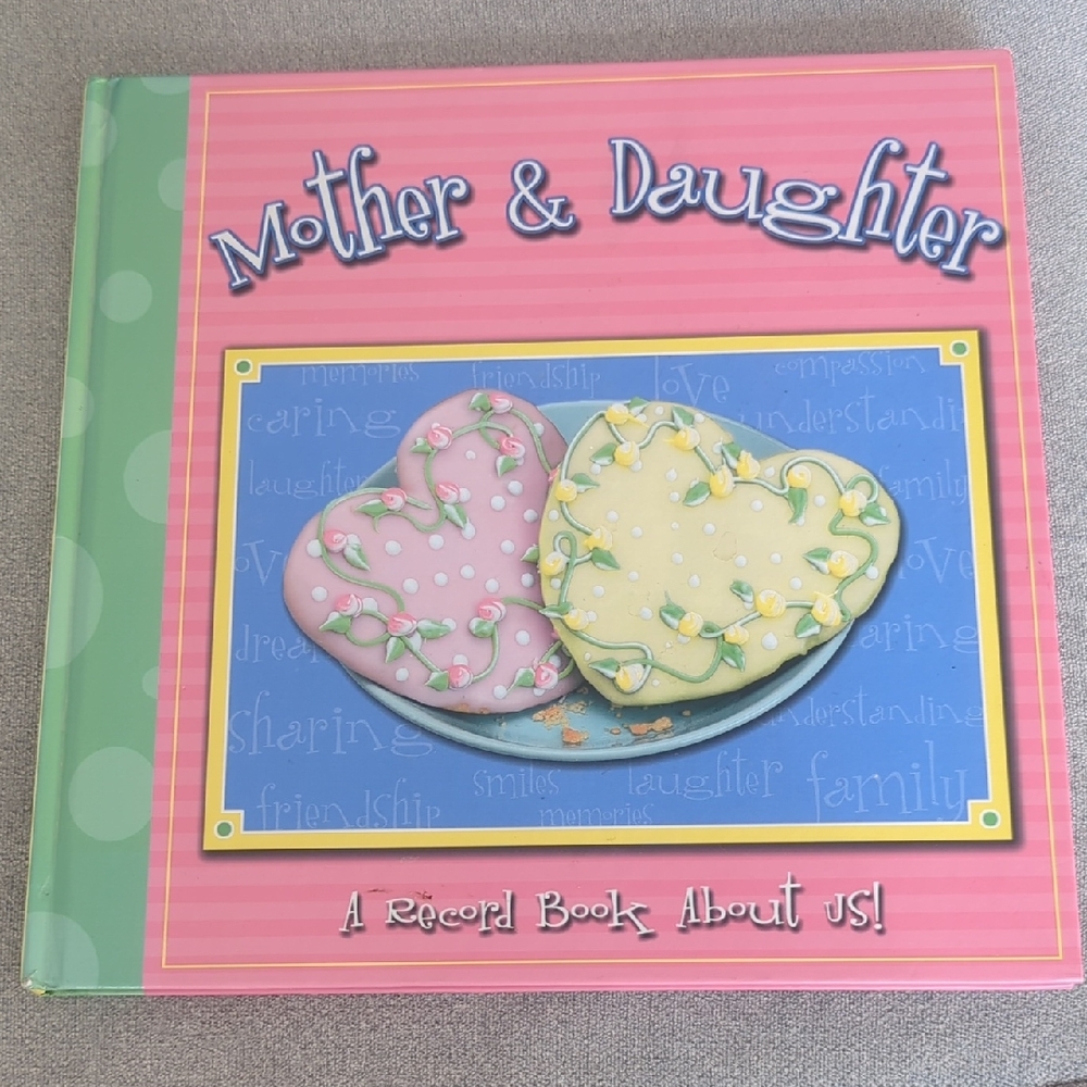 Capture memories with this Mother & Daughter Record Book